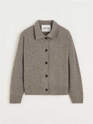 Aiayu Sunil Knit Cardigan Pure Soil